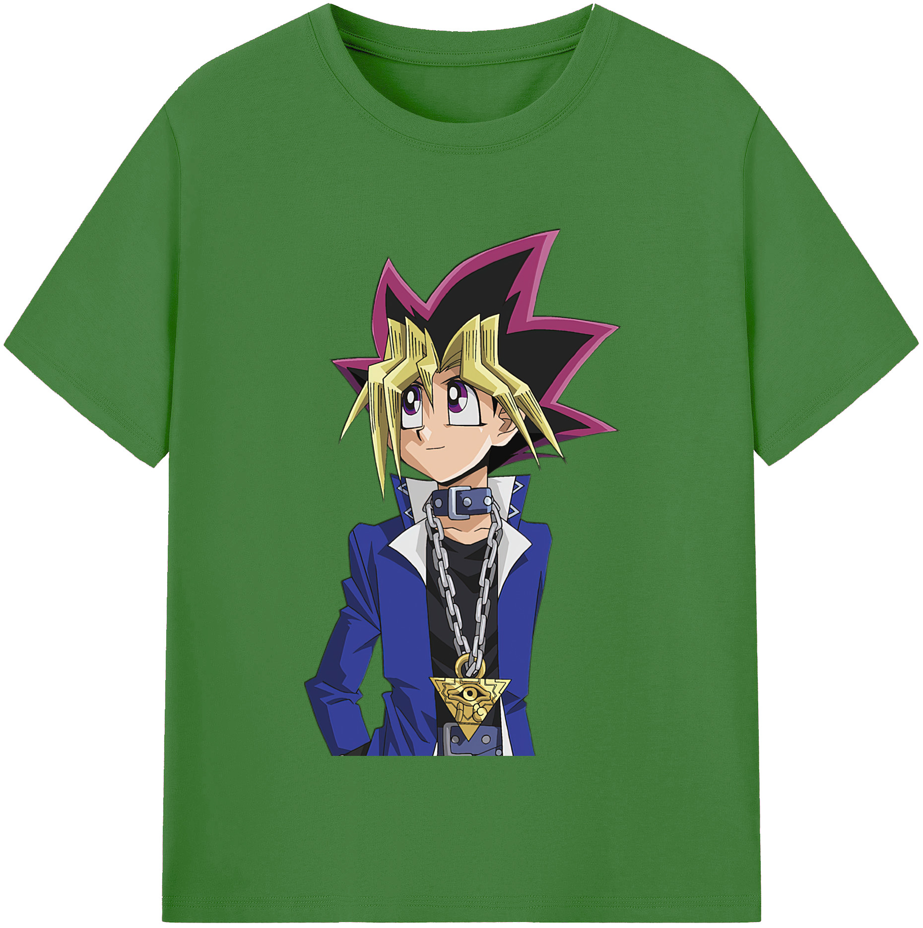 （画像用） 遊☆戯☆王 Yu-Gi-Oh! レディースカジュアルプリントTシャツ（綿100％）